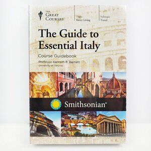 Guide Essential Italy Smithsonian Great Courses Travel Guidebook + DVD Set Seale
